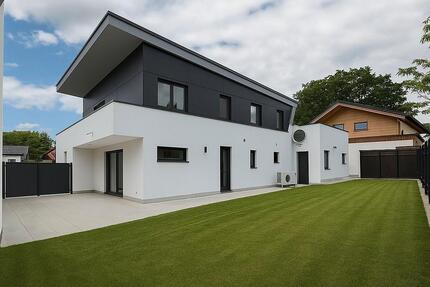 Freistehendes, modernes Einfamilienhaus (KfW 55) im Erstbezug - Velden