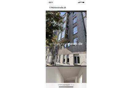Wohnungsswap - Mühlenstraße - 1.000,00&nbsp;EUR Kaltmiete, ca.&nbsp; 107,00&nbsp;m&sup2;&nbsp;Wohnfl&auml;che in Berlin (PLZ: 13187) Pankow