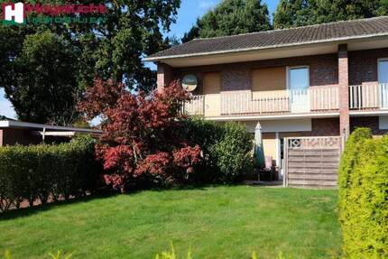 Eine gut aufgeteilte Doppelhaushälfte mit zusätzl. Balkon und massiv. Garage - Aurich Popens