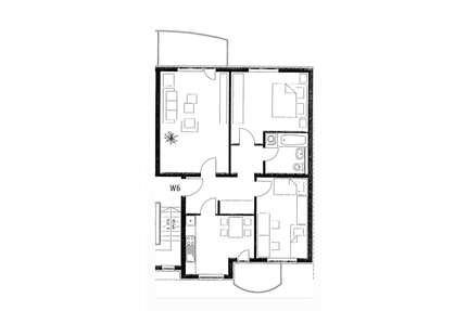 Wohnung zum Mieten in Güstrow 710,00 € 88.74 m²