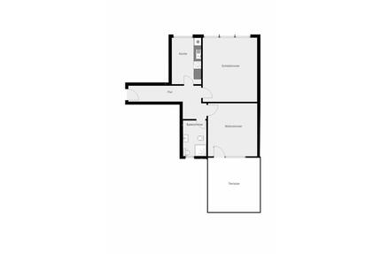Modernisierte 2-Zimmer-Wohnung mit Terrasse,EBK & Top-Ausstattung - Solingen