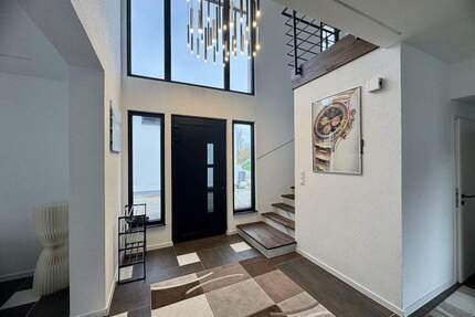 Modernes Neubau-Einfamilienhaus mit hochwertige Ausstattung, Terrasse & Balkon in ruhiger Lage von Stadtteil Kehl