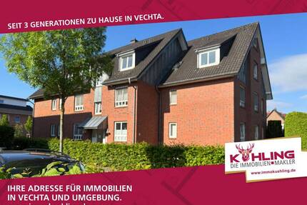 Gepflegte 3-Zimmer-Wohnung mit Balkon & Stellplatz in attraktiver Lage von Wildeshausen!