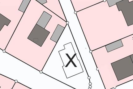 Zentrales Eck-Grundstück 481m² im Herzen von 93142 Maxhütte - Regensburg Konradsiedlung