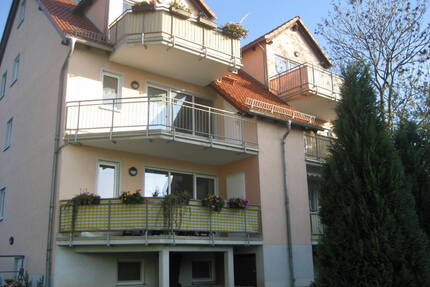 3 Raumwohnung mit Balkon in Rhäsa - Nossen