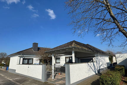 Wohnen auf einer Ebene - toller Bungalow im L Format - Babenhausen