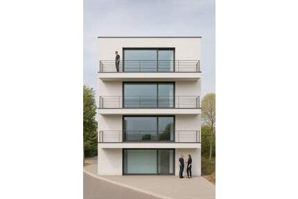 Energetisch optimierte Neubauwohnung, Etagenwohnung, Balkon + Terrasse, provisionsfrei - Spiesen-Elversberg / Elversberg