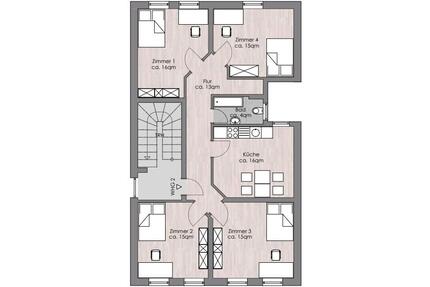 Frisch renovierte Wohnung in OS zum 1.4 - Osnabrück