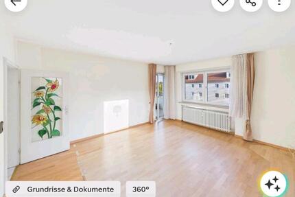 ruhige helle Wohnung ,73m2 ,3 Zimmer Balkon, Garage - Neusäß