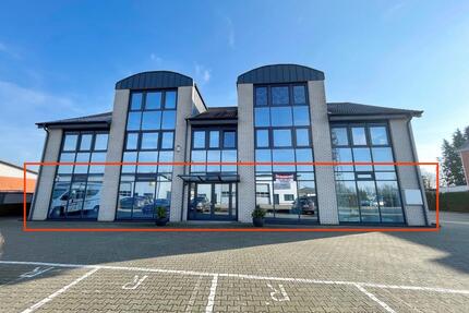 Modernes Büro mit großer Glasfront in bester Lage zu vermieten! - Ahaus