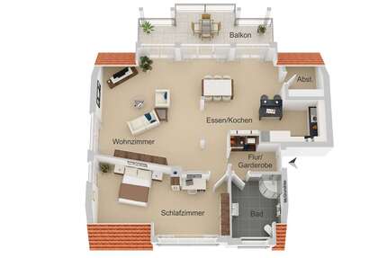 Wohnung zum Kaufen in Friedrichshafen 440.000,00 € 118.11 m²