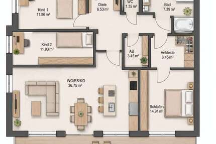 Wohnung zum Kaufen in Weikersheim 379.000,00 € 104 m²