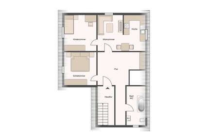 Wohnung zum Mieten in Dortmund 480,00 € 50 m²