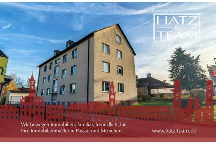 4-Zimmer-Wohnung im Hochparterre mit Zugang zum eigenen Garten über den Balkon - Passau Haidenhof-Süd