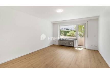 Renovierte 2-Zimmer-Etagenwohnung mit Südloggia in ruhiger Frankfurter Lage - Frankfurt am Main Oberrad