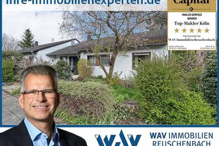 Barrierearmer Bungalow mit Kamin, Garten und Sauna in ruhiger Wohnlage von Wesseling-Keldenich