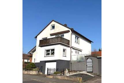 Schönes Einfamilienhaus mit Garten, Cantus-Haltepunkt Niederhone in 4 Fußminuten erreichbar, in ruhiger Lage - Eschwege