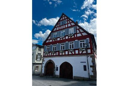3Z-Whg Mitte in Waiblingen (BW)! Saniertes Fachwerk m. Parkblick