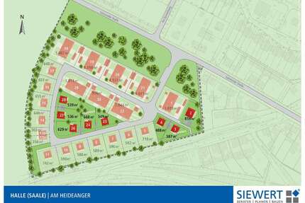 Grundstück zu verkaufen in Halle 289.175,00 € 1075 m²