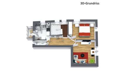 Wohnung zum Mieten in Stuttgart 1.100,00 € 50 m²