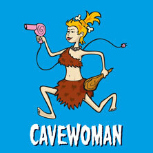 Cavewoman in Waren