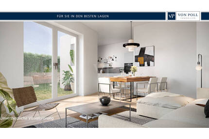 Moderne barrierefreie Erdgeschosswohnung mit großem Garten und zwei Bädern - Bietigheim-Bissingen