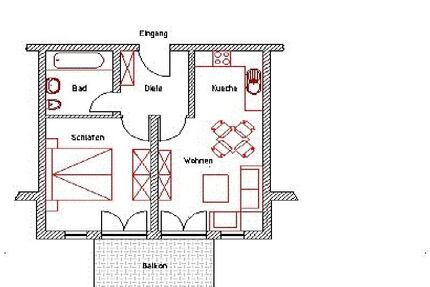 2-ZimmerKücheBad, 52m², EG, in Weiler bei Bingen