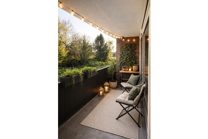 Charmante 2-Zimmer-Wohnung mit Balkon und Blick ins Grüne - Krefeld Hüls