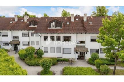 Charmante Dachgeschosswohnung mit Loggia und Garage - gemütliches Wohnen mit Wohlfühlcharakter - Rosenheim Westerndorf St Peter