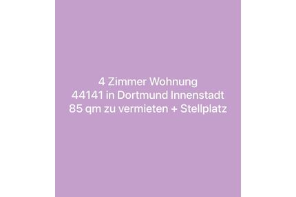 Zentrale 4 Zimmer Wohnung in Dortmund 44141