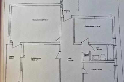 Helle 3-Zimmer-Wohnung im 3. OG mit Loggia in Wolfenbüttel