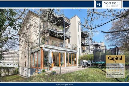 Eleganz aus den 20ern: Sanierte 4,5-Zimmer-Altbauwohnung mit Terrasse & Garten im Heilbronner Osten