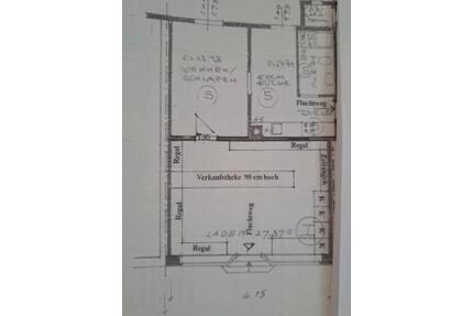 Gewerberaum plus Wohnung - 110.000,00&nbsp;EUR Kaufpreis, ca.&nbsp; 59,00&nbsp;m&sup2; in Wuppertal (PLZ: 42277) Gemarkung Langerfeld