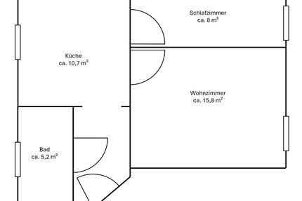 2-Zi-Wohnung in Bad Kleinen *frisch renoviert*
