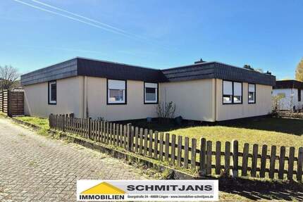Gepflegter, ebenerdiger Winkelbungalow mit Garten, Keller und Garage - Lingen (Ems) Darme