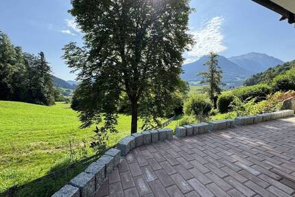 Top gepflegte 3,5 Zimmerwohnung mit zwei Terrassen in Berchtesgaden