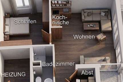 Wohnung zum Kaufen in Brachttal 62.000,00 € 39 m²