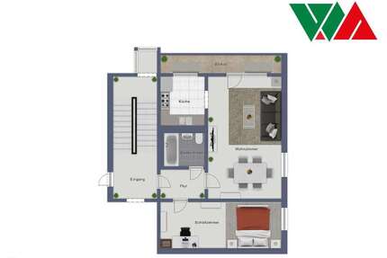 Wohnung zum Mieten in Magdeburg 332,50 € 47.5 m²
