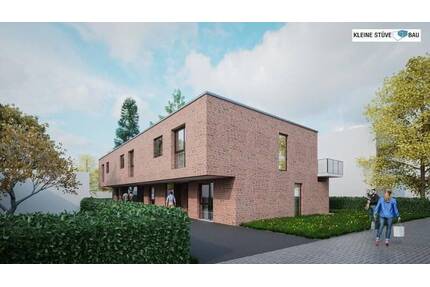 Reserviert! Moderne Neubau-Eigentumswohnung, Energieeffizienz durch Wärmepumpe - 5 % Abschreibung!! - Cloppenburg