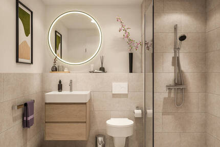 Werden Sie Teil von Landsbergs neuem Vorzeigequartier! Perfekt geschnittene 3-Zimmer-Wohnung am Lech - Landsberg am Lech