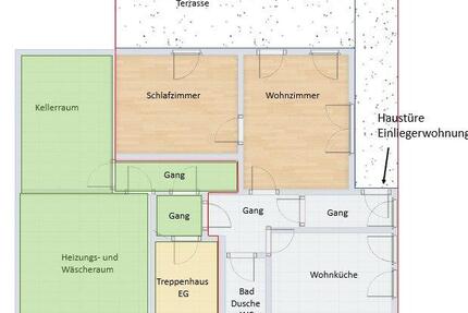 2-Zimmer Wohnung - 600,00&nbsp;EUR Kaltmiete, ca.&nbsp; 65,00&nbsp;m&sup2; in Laupheim (PLZ: 88471)