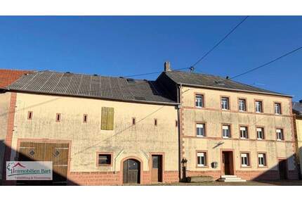 GRENZE L-SCHENGEN: BAUERNHAUS MIT GROßEN NEBENGEBÄUDEN IN PERL-BORG! - Perl / Borg