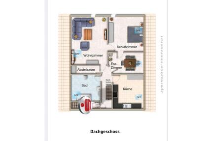 3-Zimmer-Dachgeschosswohnung – provisionsfrei - Bad Saulgau