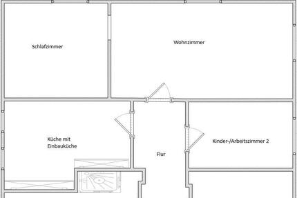 Helle 4-Zimmer-DG-Wohnung in Weingarten