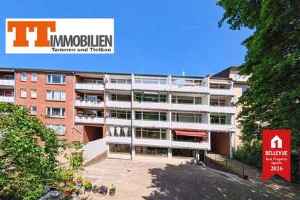 Wohnung zum Mieten in Wilhelmshaven 260,00 € 32 m²