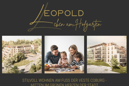 **NEUBAU** Exclusive 4 Zimmer Maisonettewohnung mit Terrasse und Gartenanteil direkt am Hofgarten - Coburg