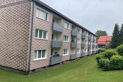 3-Zimmer-Wohnung im EG mit Einbauküche und Balkon - Clausthal-Zellerfeld