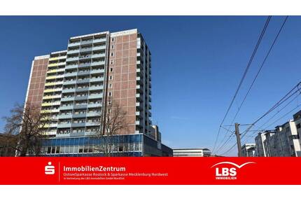 Mit Blick über Rostock - 120.000,00&nbsp;EUR Kaufpreis, ca.&nbsp; 42,50&nbsp;m&sup2;&nbsp;Wohnfl&auml;che in Rostock (PLZ: 18057) Kröpeliner Tor-Vorstadt