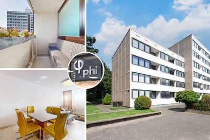PHI KÖLN - Modernisierte 4-Zimmer-Wohnetage mit Balkon und Tiefgarage in gefragter Lage von Kerpen!