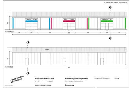 Lagerhalle ( Erstbezug ) Industriegebiet Göttingen zu vermieten
